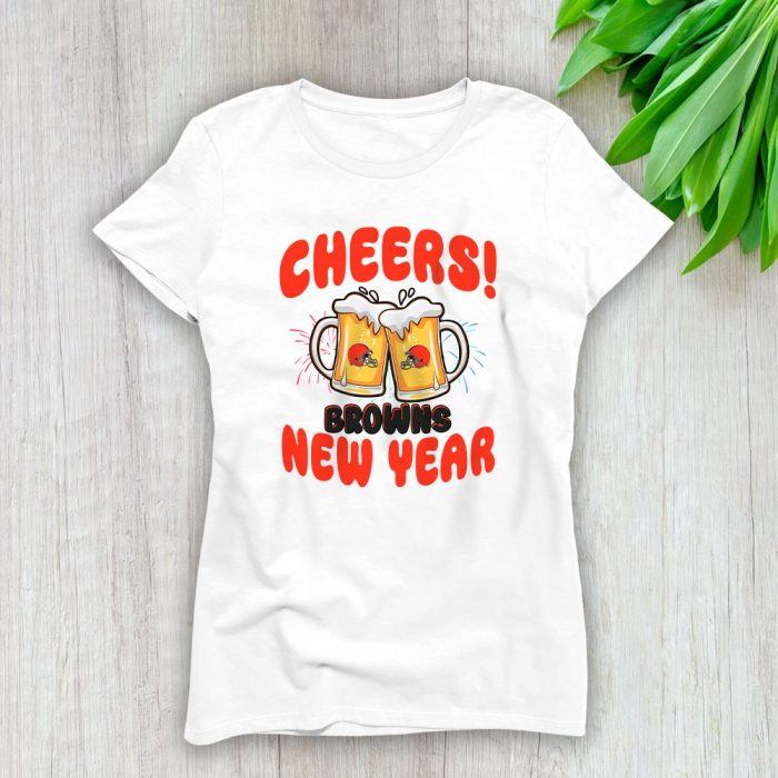 Cleveland Browns Happy New Year NFL Gift For Fan Cheers 2025 Unisex Sweatshirt TAS22476