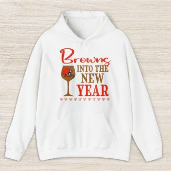 Cleveland Browns Happy New Year NFL Gift For Fan Cheers To A New Year Unisex Hoodie TAH22480