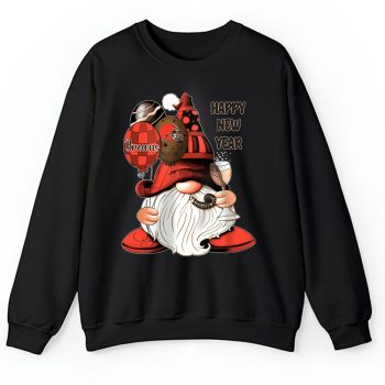 Cleveland Browns Happy New Year NFL Gift For Fan Cute Gnomes Unisex Sweatshirt TAS22488