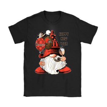 Cleveland Browns Happy New Year NFL Gift For Fan Cute Gnomes Unisex T-Shirt Cotton Tee TAT22488