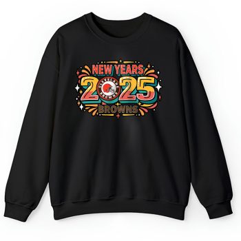Cleveland Browns Happy New Year NFL Gift For Fan Unisex Sweatshirt TAS22486