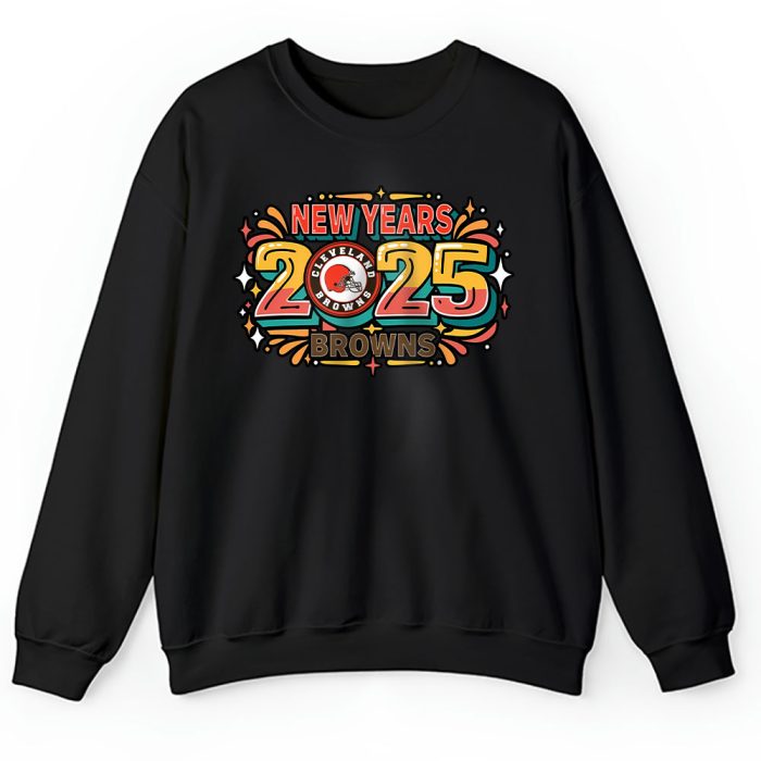 Cleveland Browns Happy New Year NFL Gift For Fan Unisex Sweatshirt TAS22486