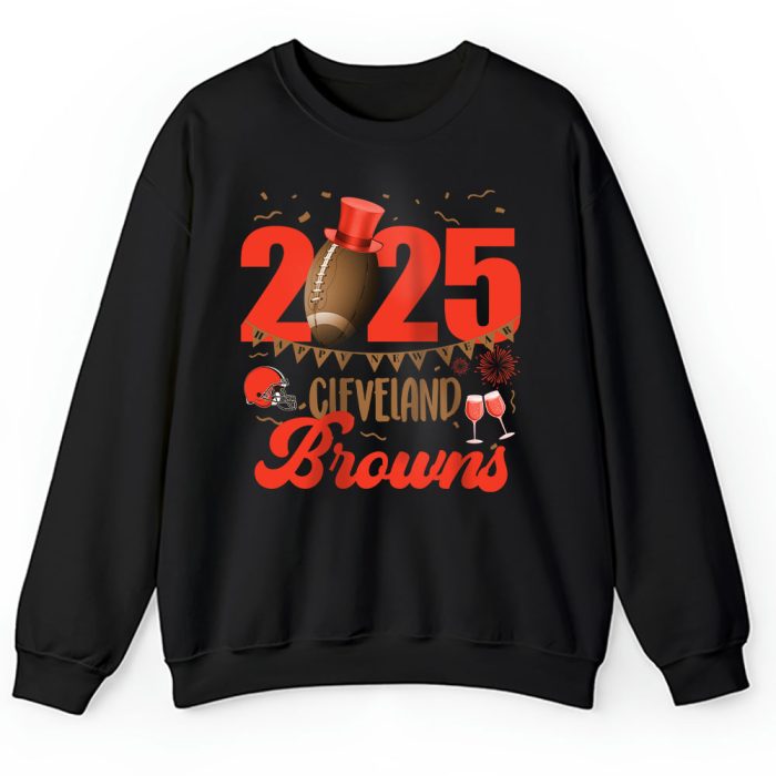 Cleveland Browns Happy New Year NFL Gift For Fan Unisex Sweatshirt TAS22487