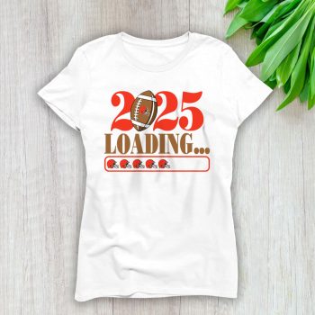 Cleveland Browns Happy New Year NFL Loading 2025 Gift For Fan Unisex Sweatshirt TAS22485