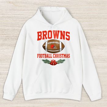 Cleveland Browns Merry Christmas NFL Gift For Fan Baseball Christmas Unisex Hoodie TAH23209