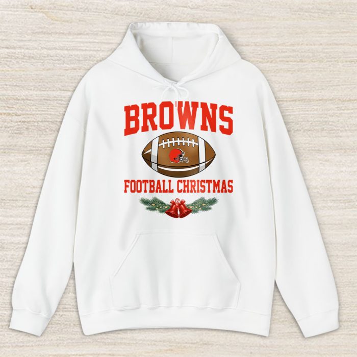 Cleveland Browns Merry Christmas NFL Gift For Fan Baseball Christmas Unisex Hoodie TAH23209