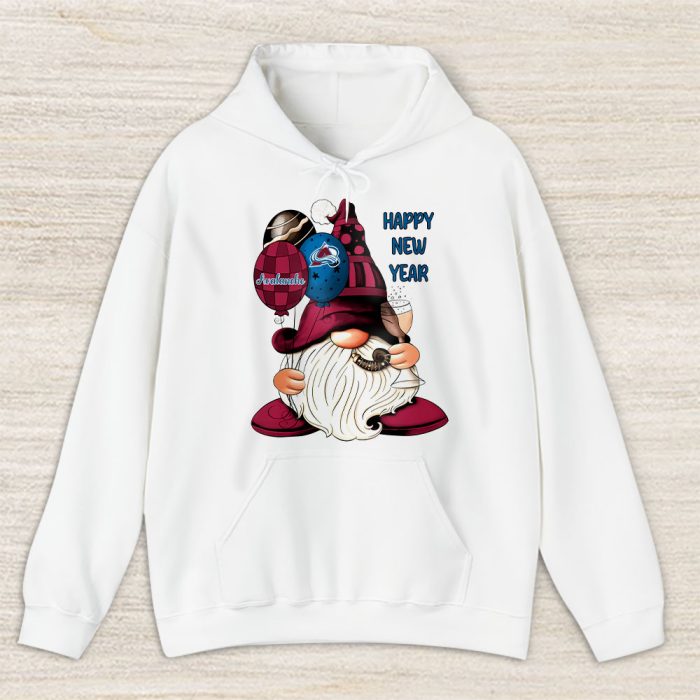 Colorado Avalanche Happy New Year NHL Gift For Fan Cute Gnomes Unisex Hoodie TAH22510