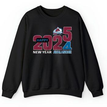 Colorado Avalanche Happy New Year NHL Gift For Fan Hello 2025 Unisex Sweatshirt TAS22507
