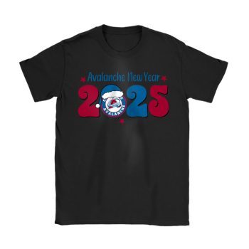 Colorado Avalanche Happy New Year NHL Gift For Fan Unisex T-Shirt Cotton Tee TAT22509