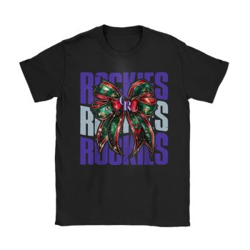 Colorado Rockies Merry Christmas MLB Gift For Fan Christmas Funny Unisex T-Shirt Cotton Tee TAT23212