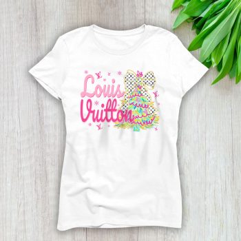 Colorful Glitter Holly Jolly Coquette Christmas Tree Louis Vuitton Unisex Sweatshirt TAS22000