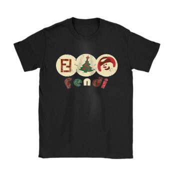 Cute Tis The Season Christmas Fendi Unisex T-Shirt Cotton Tee TAT22032