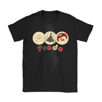 Cute Tis The Season Christmas Prada Unisex T-Shirt Cotton Tee TAT22036