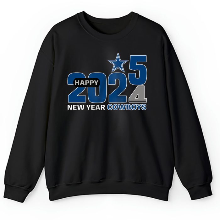 Dallas Cowboys Blazing New Year NFL Gift For Fan Hello 2025 Unisex Sweatshirt TAS22523