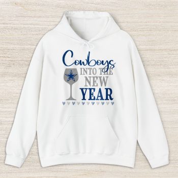 Dallas Cowboys Happy New Year NFL Gift For Fan Cheers To A New Year Unisex Hoodie TAH22526