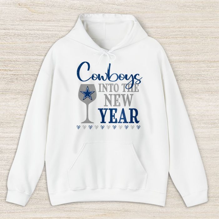 Dallas Cowboys Happy New Year NFL Gift For Fan Cheers To A New Year Unisex Hoodie TAH22526