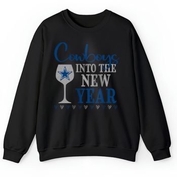 Dallas Cowboys Happy New Year NFL Gift For Fan Cheers To A New Year Unisex Sweatshirt TAS22526