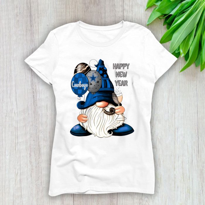Dallas Cowboys Happy New Year NFL Gift For Fan Cute Gnomes Unisex Sweatshirt TAS22534