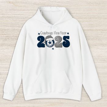 Dallas Cowboys Happy New Year NFL Gift For Fan Hello 2025 Unisex Hoodie TAH22528