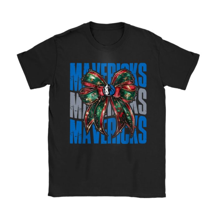 Dallas Mavericks Merry Christmas NBA Gift For Fan Christmas Funny Unisex T-Shirt Cotton Tee TAT23213