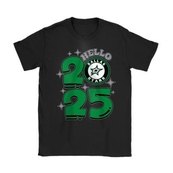 Dallas Stars Happy New Year NHL Gift For Fan Unisex T-Shirt Cotton Tee TAT22518