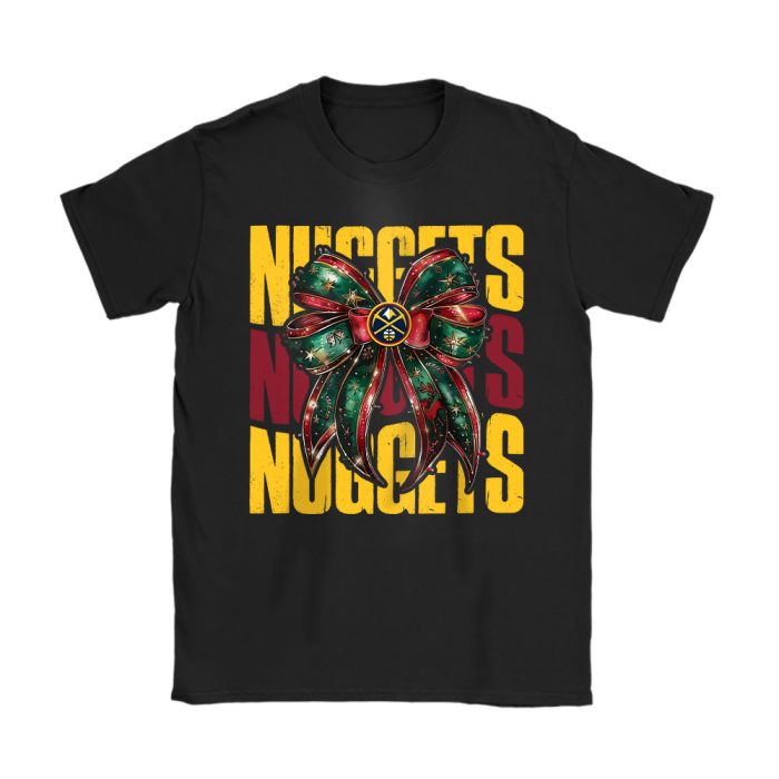 Denver Nuggets Merry Christmas NBA Gift For Fan Christmas Funny Unisex T-Shirt Cotton Tee TAT23217