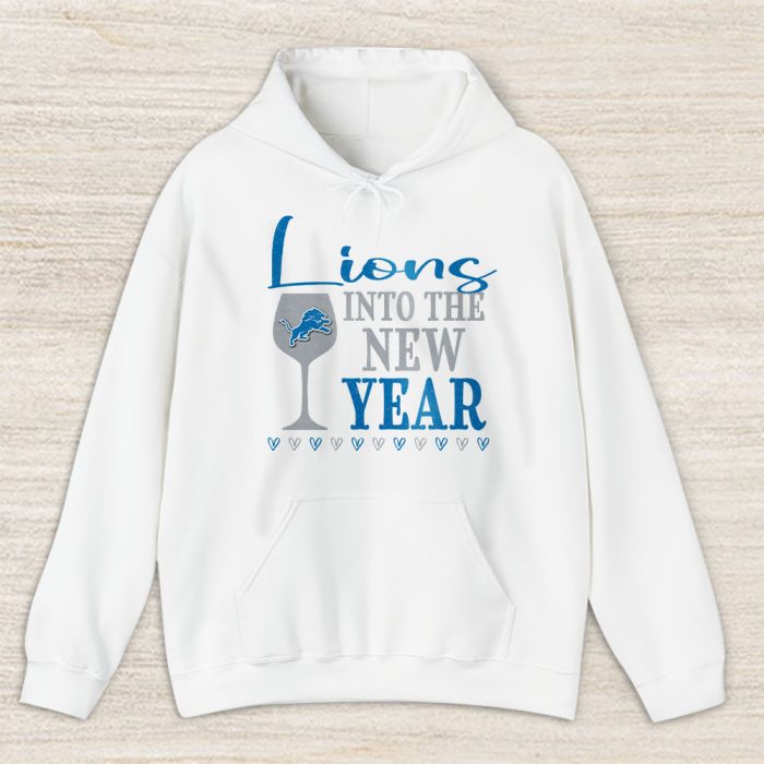 Detroit Lions Happy New Year NFL Gift For Fan Cheers To A New Year Unisex Hoodie TAH22564