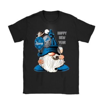 Detroit Lions Happy New Year NFL Gift For Fan Cute Gnomes Unisex T-Shirt Cotton Tee TAT22572