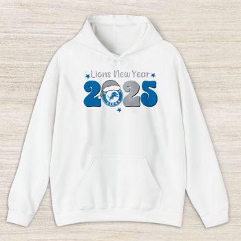Detroit Lions Happy New Year NFL Gift For Fan Hello 2025 Unisex Hoodie TAH22566