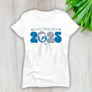 Detroit Lions Happy New Year NFL Gift For Fan Hello 2025 Unisex Sweatshirt TAS22566