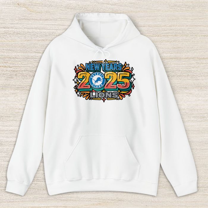 Detroit Lions Happy New Year NFL Gift For Fan Unisex Hoodie TAH22570