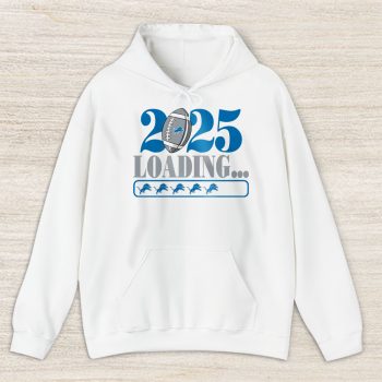 Detroit Lions Happy New Year NFL Loading 2025 Gift For Fan Unisex Hoodie TAH22569