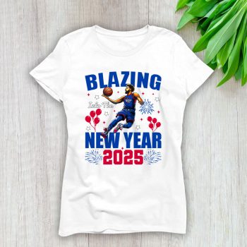 Detroit Pistons Blazing Into The New Year NBA Gift For Fan Hello 2025 Unisex Sweatshirt TAS22558