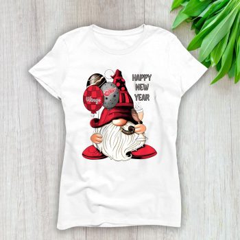 Detroit Red Wings Happy New Year NHL Gift For Fan Cute Gnomes Unisex Sweatshirt TAS22583