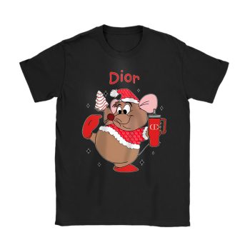 Disney Cute Gus Looking Like A Snack Christmas Dior Unisex T-Shirt Cotton Tee TAT22040