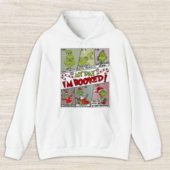 Grinch My Day Im Booked The Grinch Christmas Moschino Unisex Hoodie TAH22072