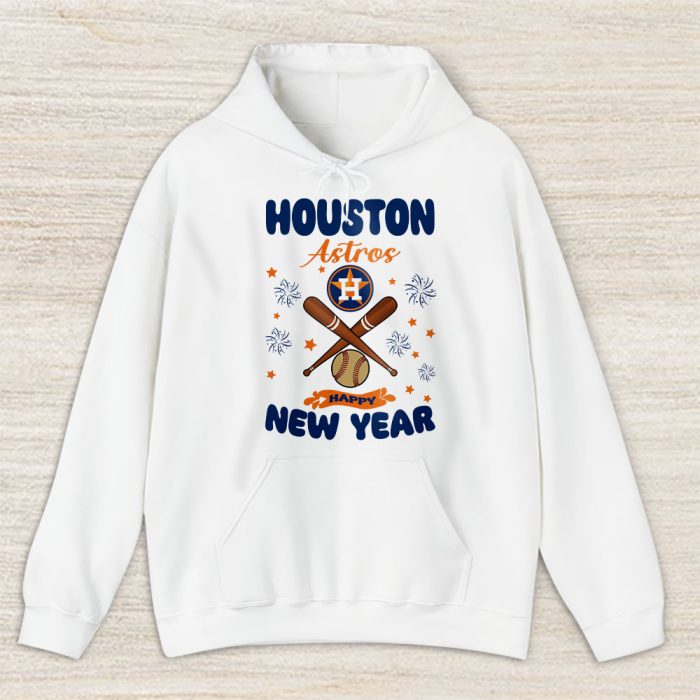 Houston Astros Happy New Year MLB Gift For Fan Unisex Hoodie TAH22636