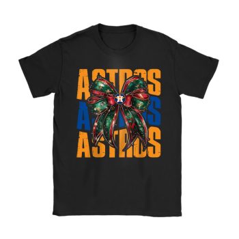 Houston Astros Merry Christmas MLB Gift For Fan Christmas Funny Unisex T-Shirt Cotton Tee TAT23224