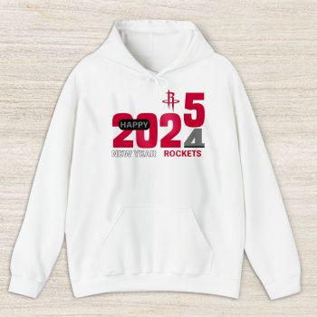 Houston Rockets Happy New Year NBA Gift For Fan Hello 2025 Unisex Hoodie TAH22628