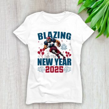 Houston Texans Blazing New Year NFL Gift For Fan Hello 2025 Unisex Sweatshirt TAS22627