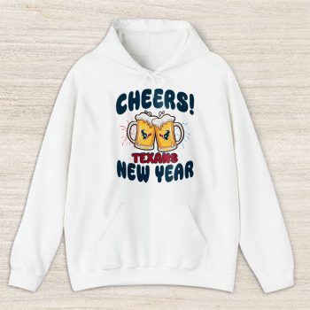 Houston Texans Happy New Year NFL Gift For Fan Cheers 2025 Unisex Hoodie TAH22614
