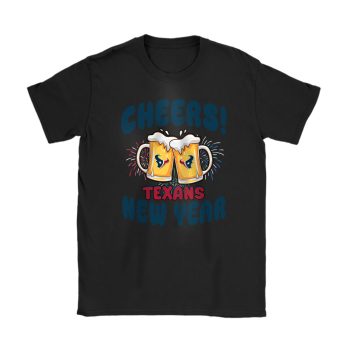 Houston Texans Happy New Year NFL Gift For Fan Cheers 2025 Unisex T-Shirt Cotton Tee TAT22614