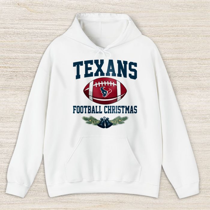 Houston Texans Merry Christmas NFL Gift For Fan Baseball Christmas Unisex Hoodie TAH23222