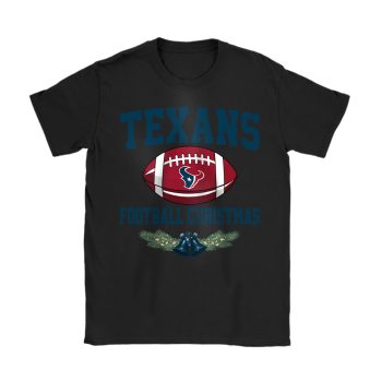 Houston Texans Merry Christmas NFL Gift For Fan Baseball Christmas Unisex T-Shirt Cotton Tee TAT23222