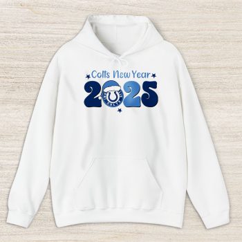 Indianapolis Colts Happy New Year NFL Gift For Fan Hello 2025 Unisex Hoodie TAH22645