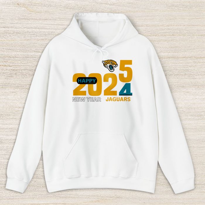 Jacksonville Jaguars Blazing New Year NFL Gift For Fan Hello 2025 Unisex Hoodie TAH22659