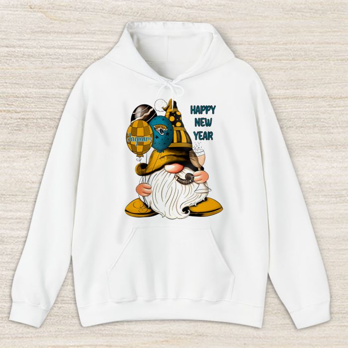 Jacksonville Jaguars Happy New Year NFL Gift For Fan Cute Gnomes Unisex Hoodie TAH22670