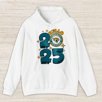 Jacksonville Jaguars Happy New Year NFL Gift For Fan Hello 2025 Unisex Hoodie TAH22663