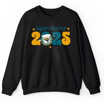 Jacksonville Jaguars Happy New Year NFL Gift For Fan Hello 2025 Unisex Sweatshirt TAS22664