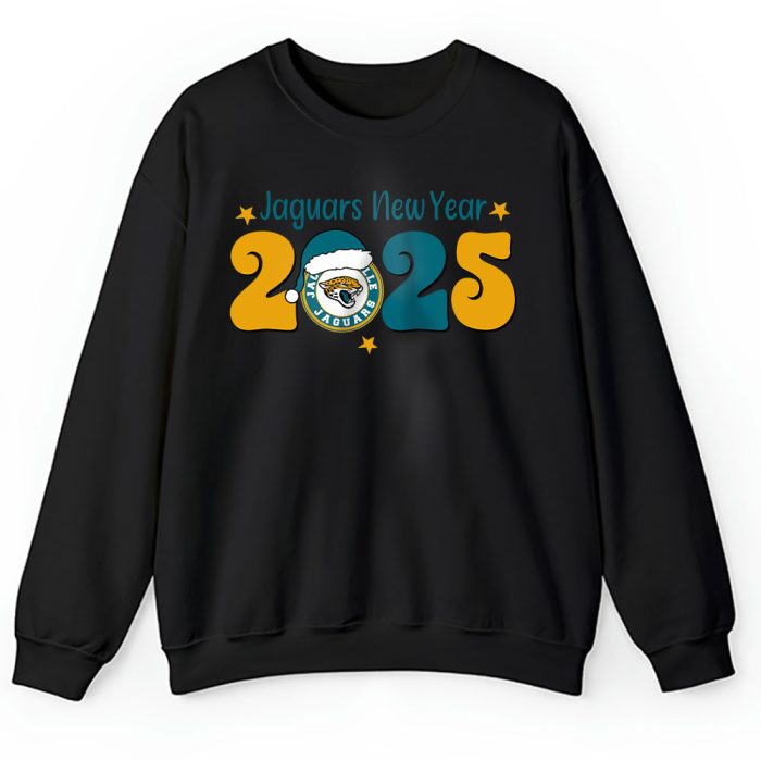 Jacksonville Jaguars Happy New Year NFL Gift For Fan Hello 2025 Unisex Sweatshirt TAS22664